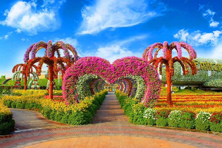 Dubai Miracle Garden and Global Village Shopping Tour - Photo 1 of 6